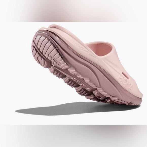 HOKA ORA Recovery‎ 3 pale mauve wistful mauve Slides size 11 Men 13 Women new - Picture 3 of 6